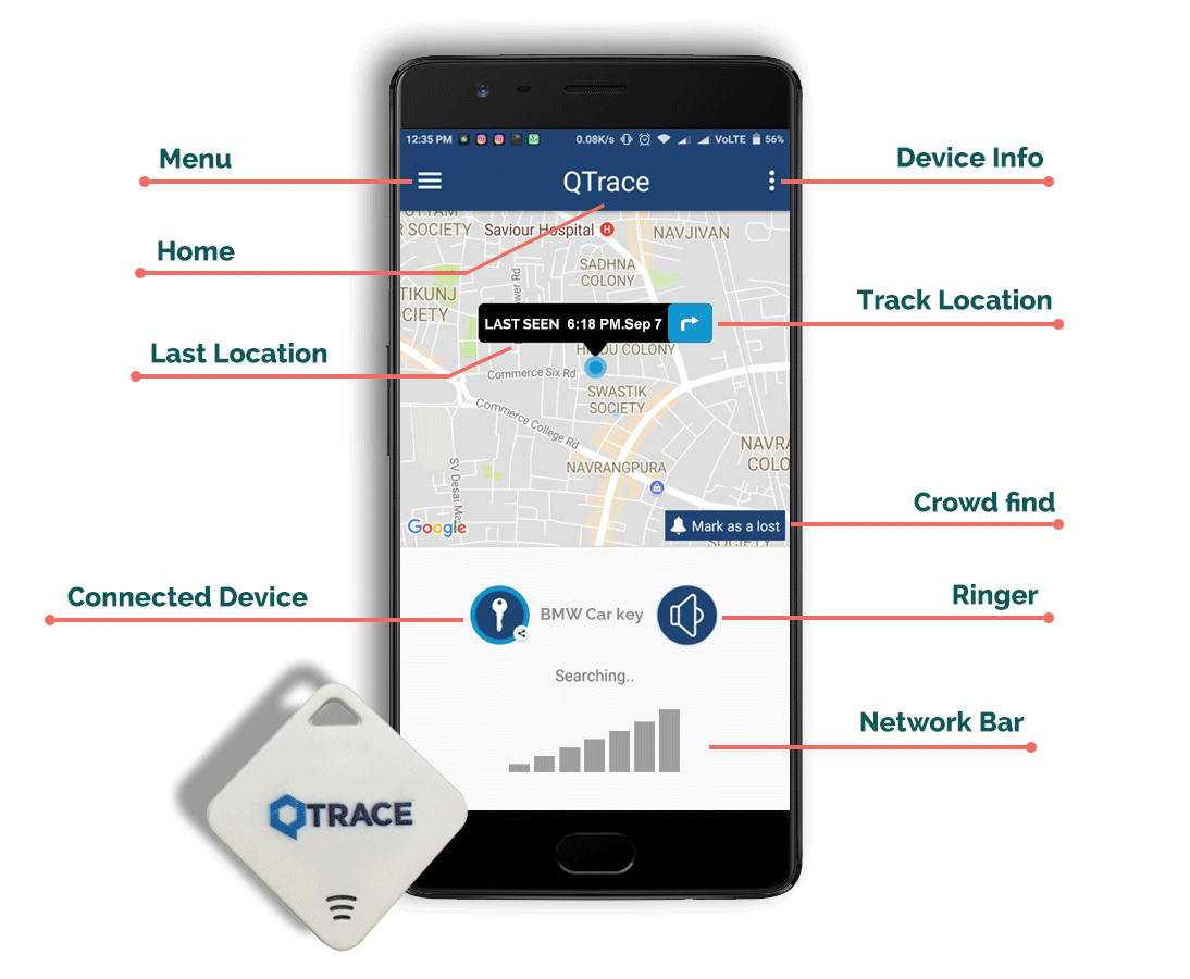 QTrace Item Tracker helps you to save your time, money and energy